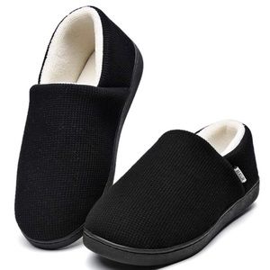 New Women’s Memory Foam House Slippers Black​